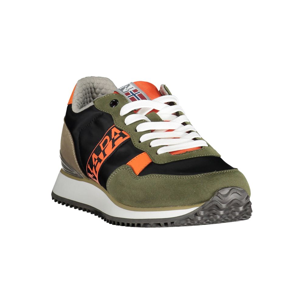 6554301.jpeg Green Polyester Men Sneaker - Image 2