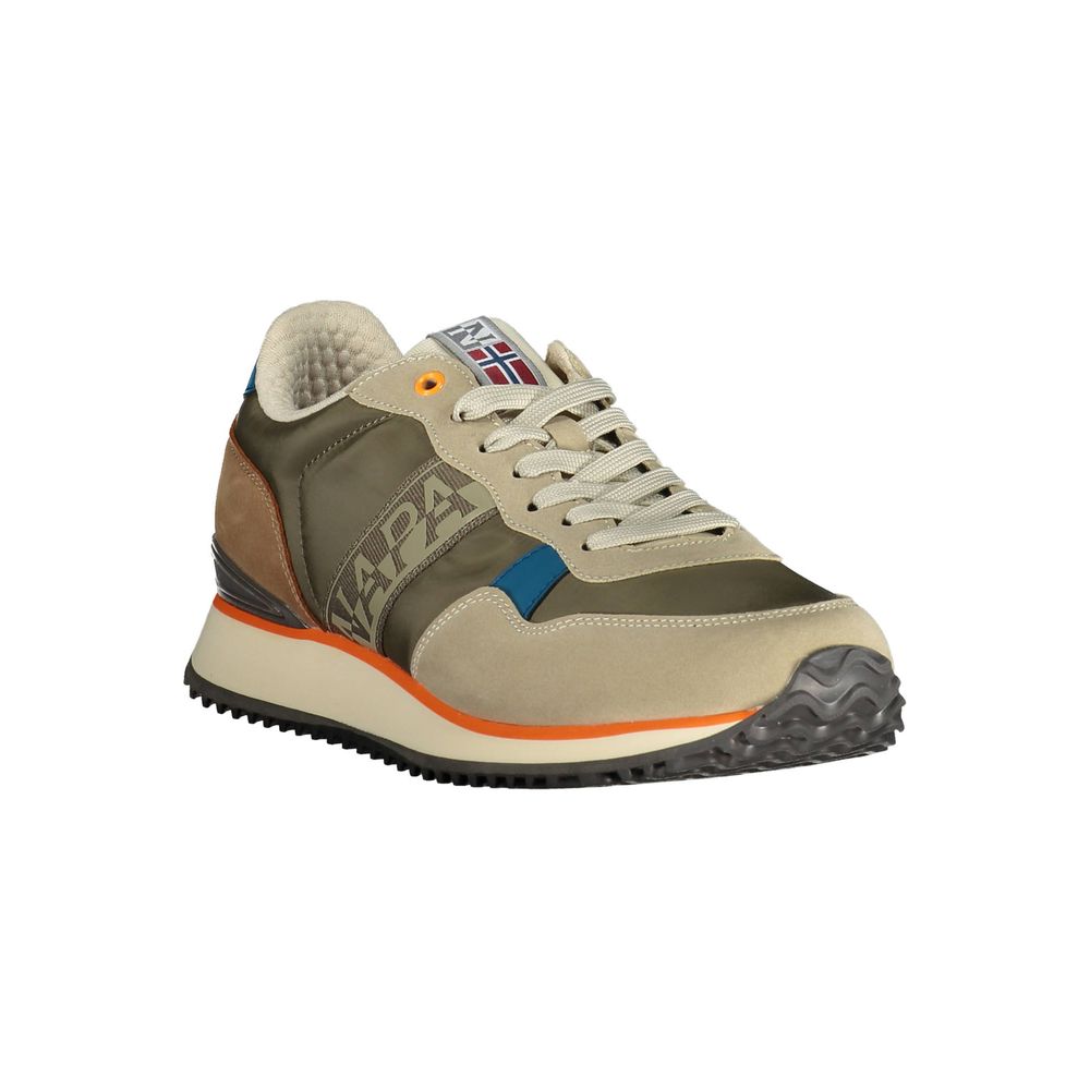 6603781.jpeg Beige Polyester Men Sneaker - Image 2
