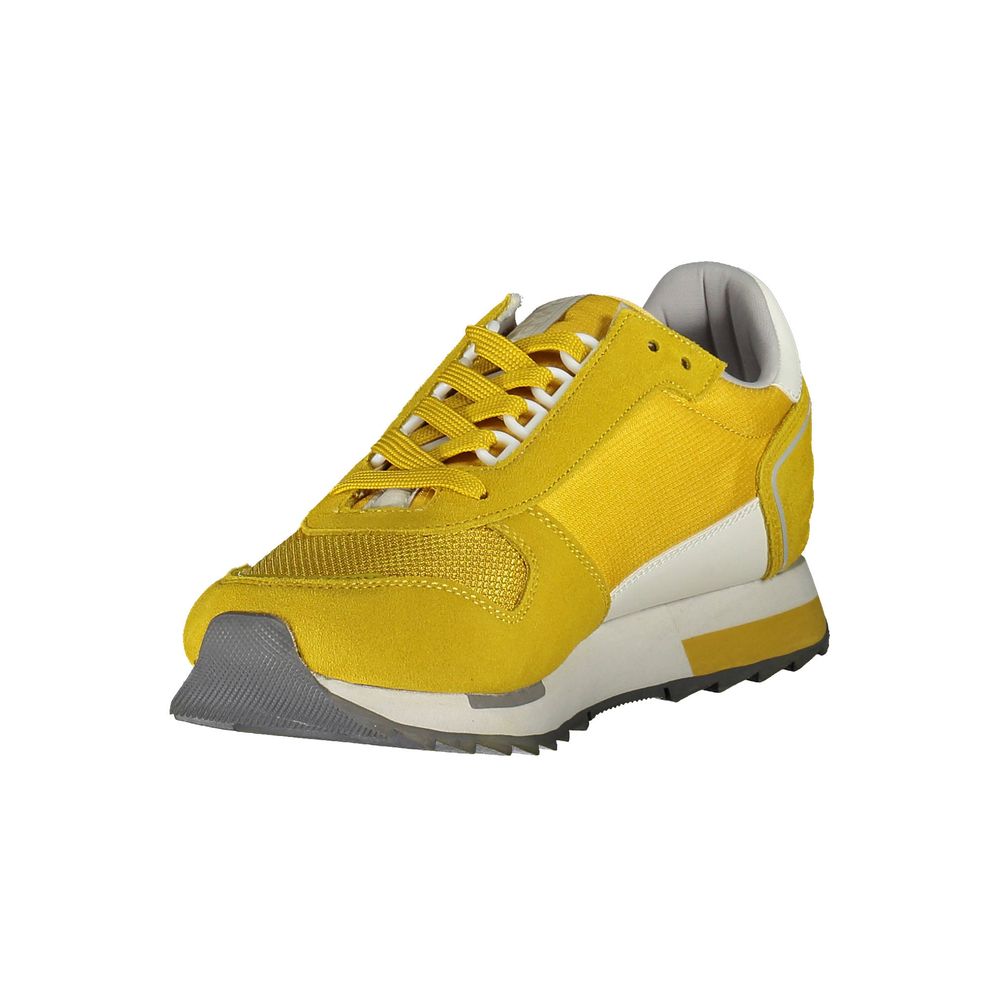 6613737.jpeg Yellow Polyester Men Sneaker - Image 3