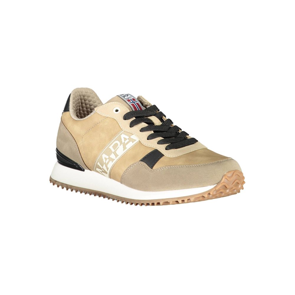 6616210.jpeg Beige Polyester Men Sneaker - Image 2