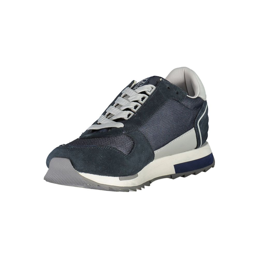 6617176.jpeg Blue Polyester Men Sneaker - Image 3