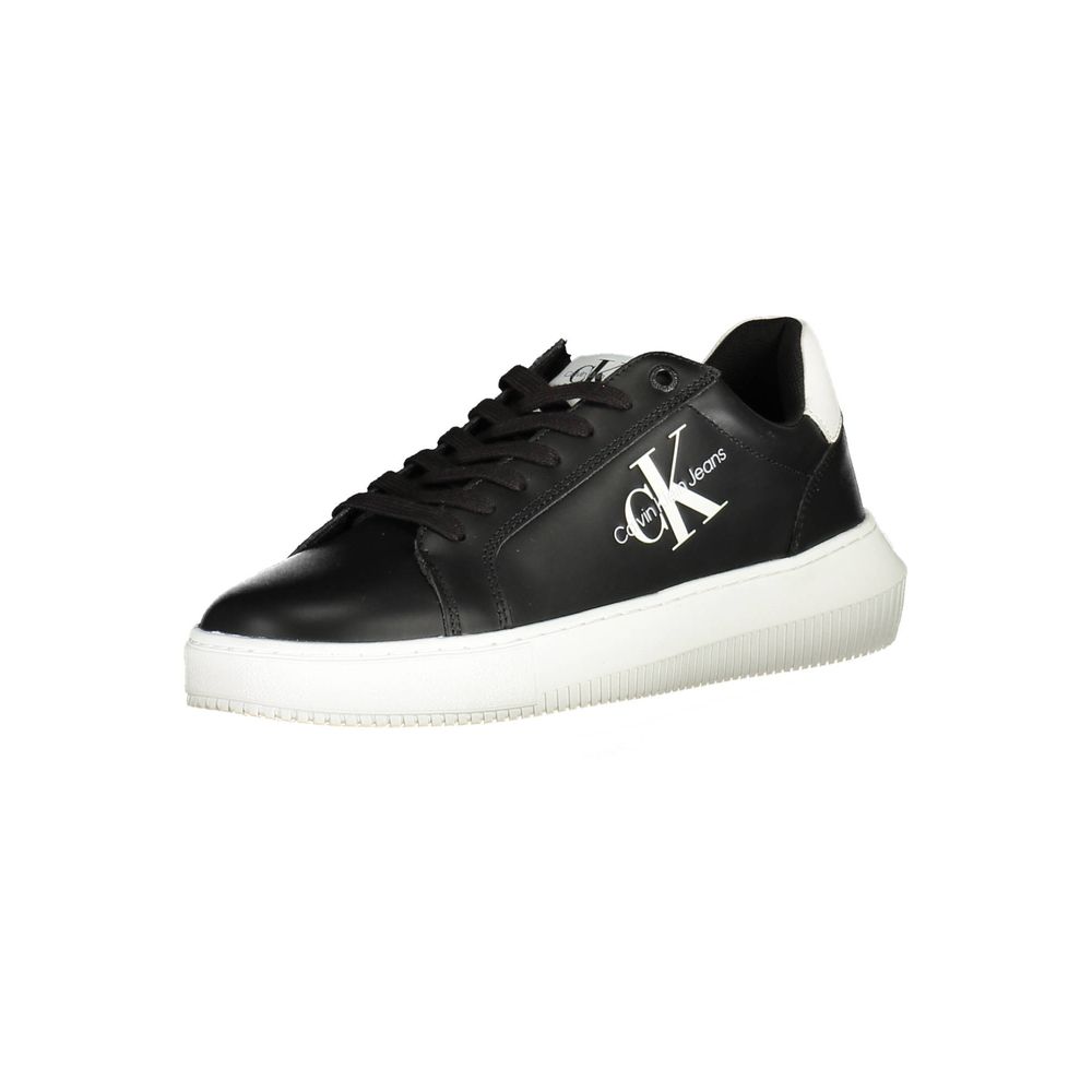 6624993.jpeg Black Leather Men Sneaker - Image 3