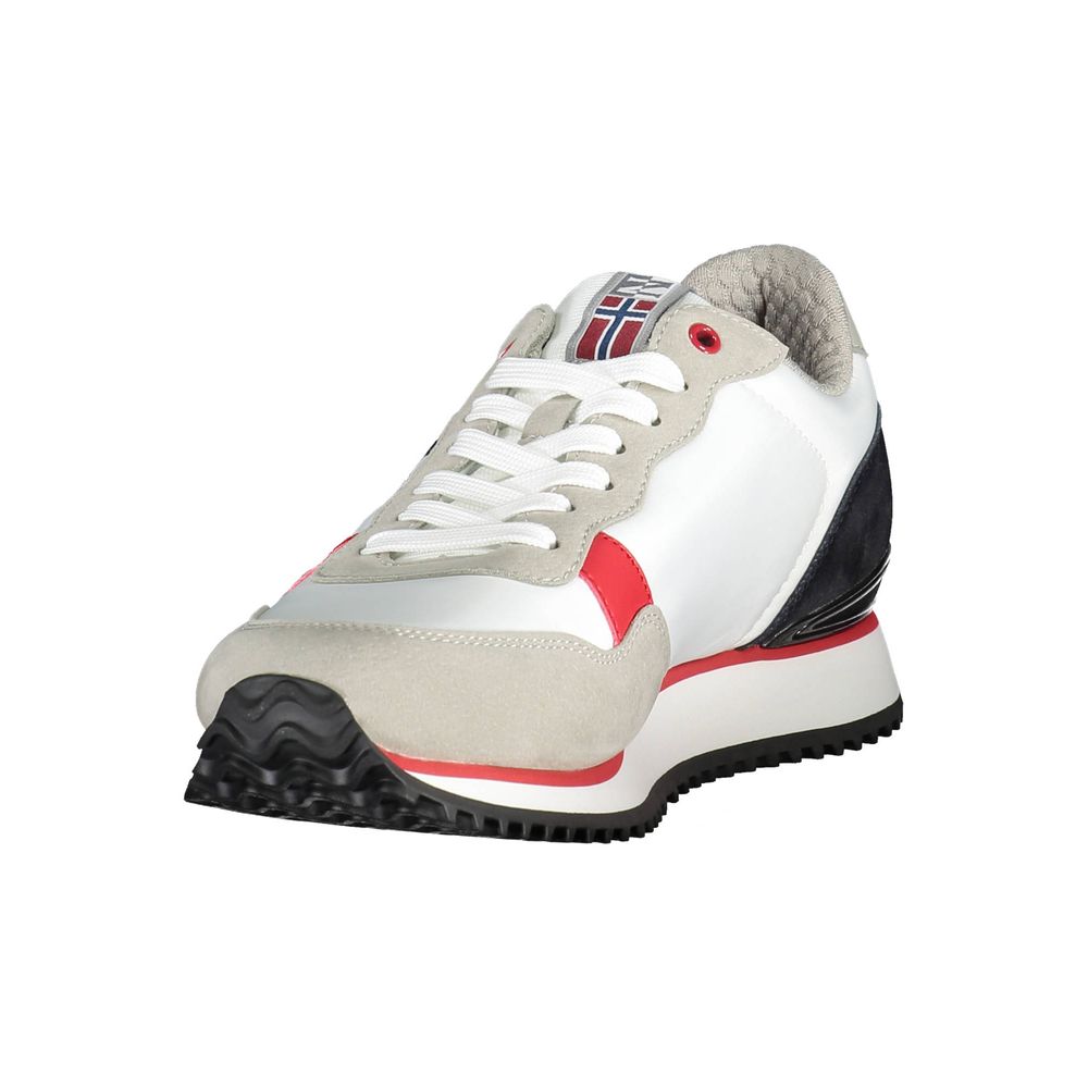 6625019.jpeg White Polyester Men Sneaker - Image 3