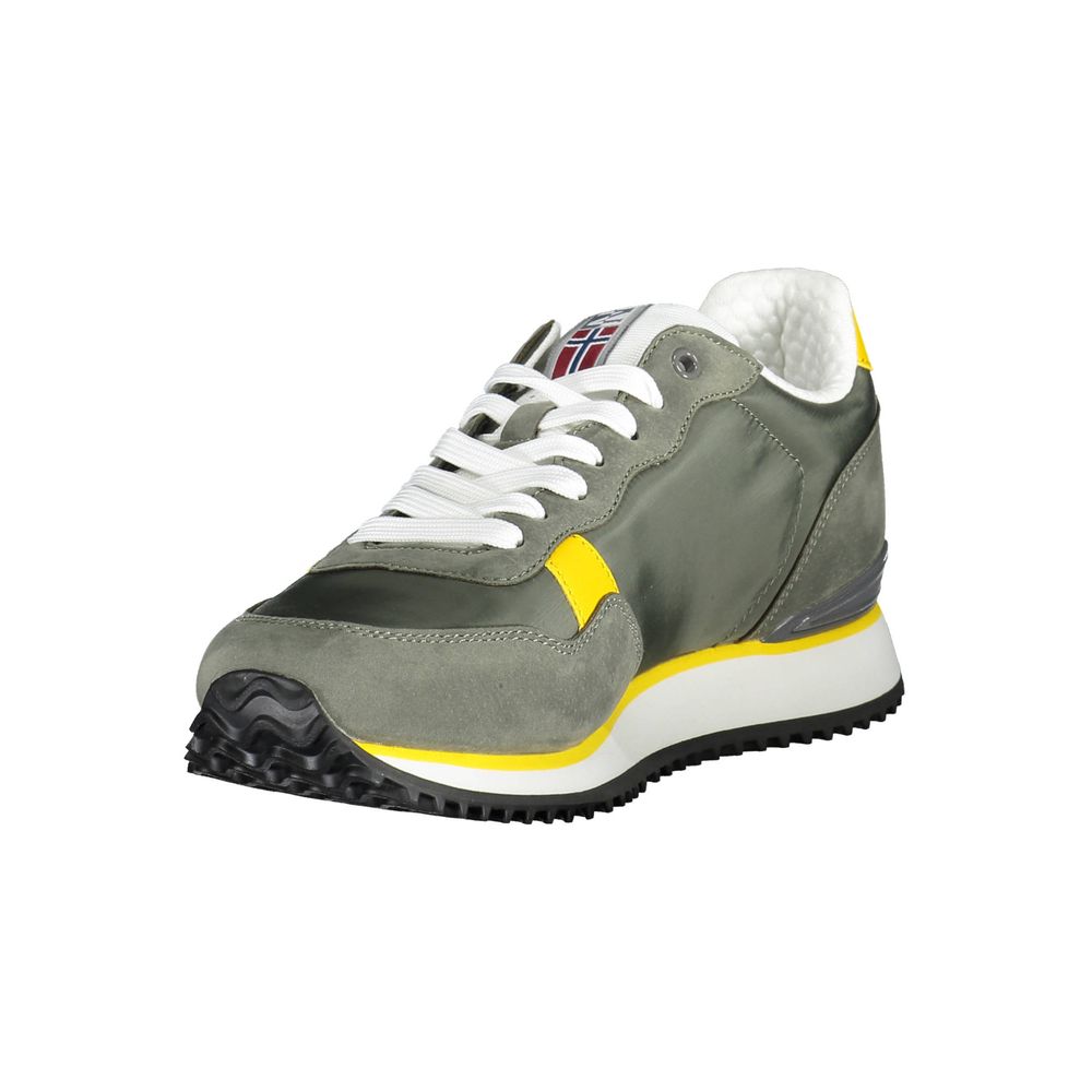 6625022.jpeg Green Polyester Men Sneaker - Image 3