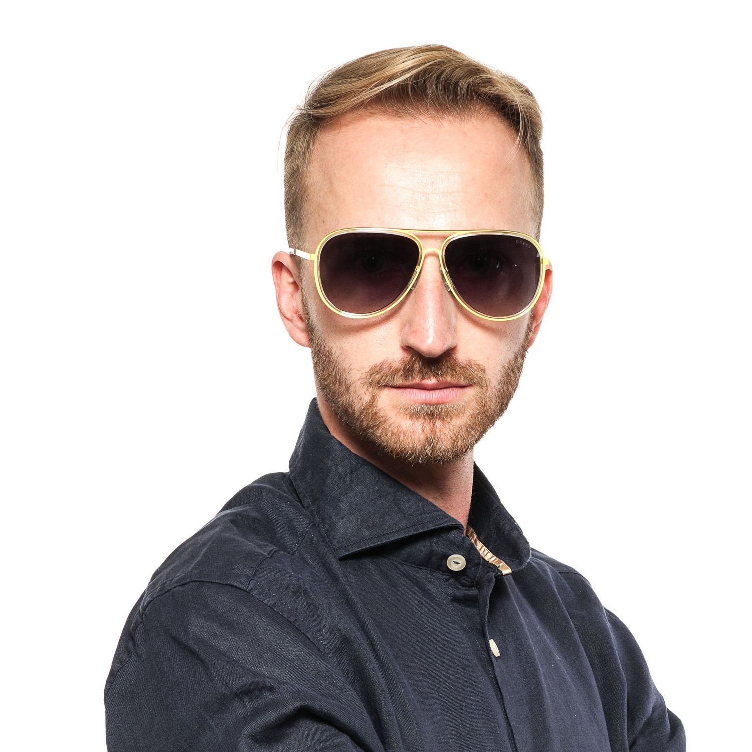889214159984_03-59804947-0f2.jpg Yellow Men Sunglasses - Image 4