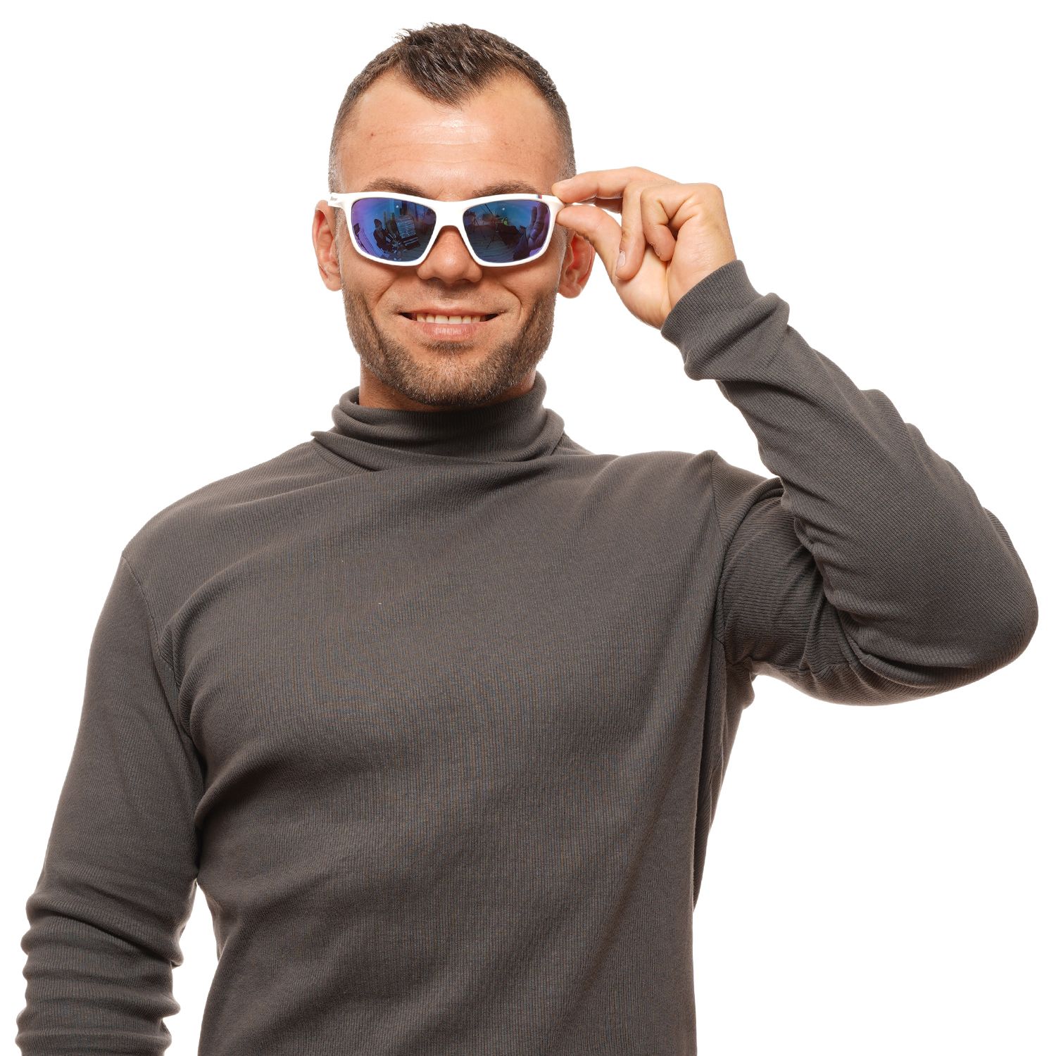 889214213129_03-0973ba59-9da.jpg White Unisex Sunglasses - Image 4