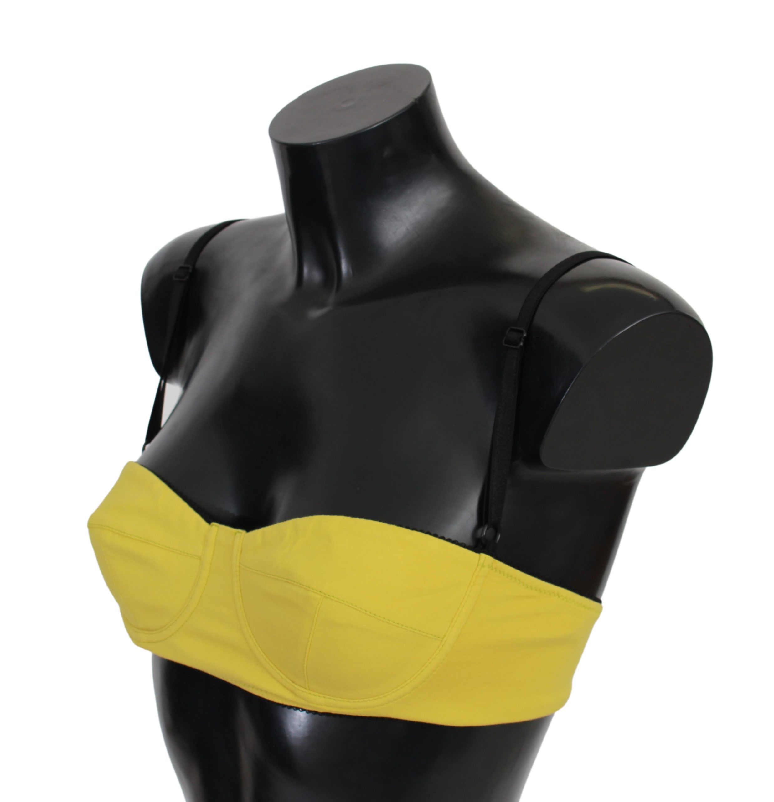 IMG_0807-1-scaled-4d01ffd7-1e0.jpg Sunshine Yellow Cotton Blend Bra - Image 4