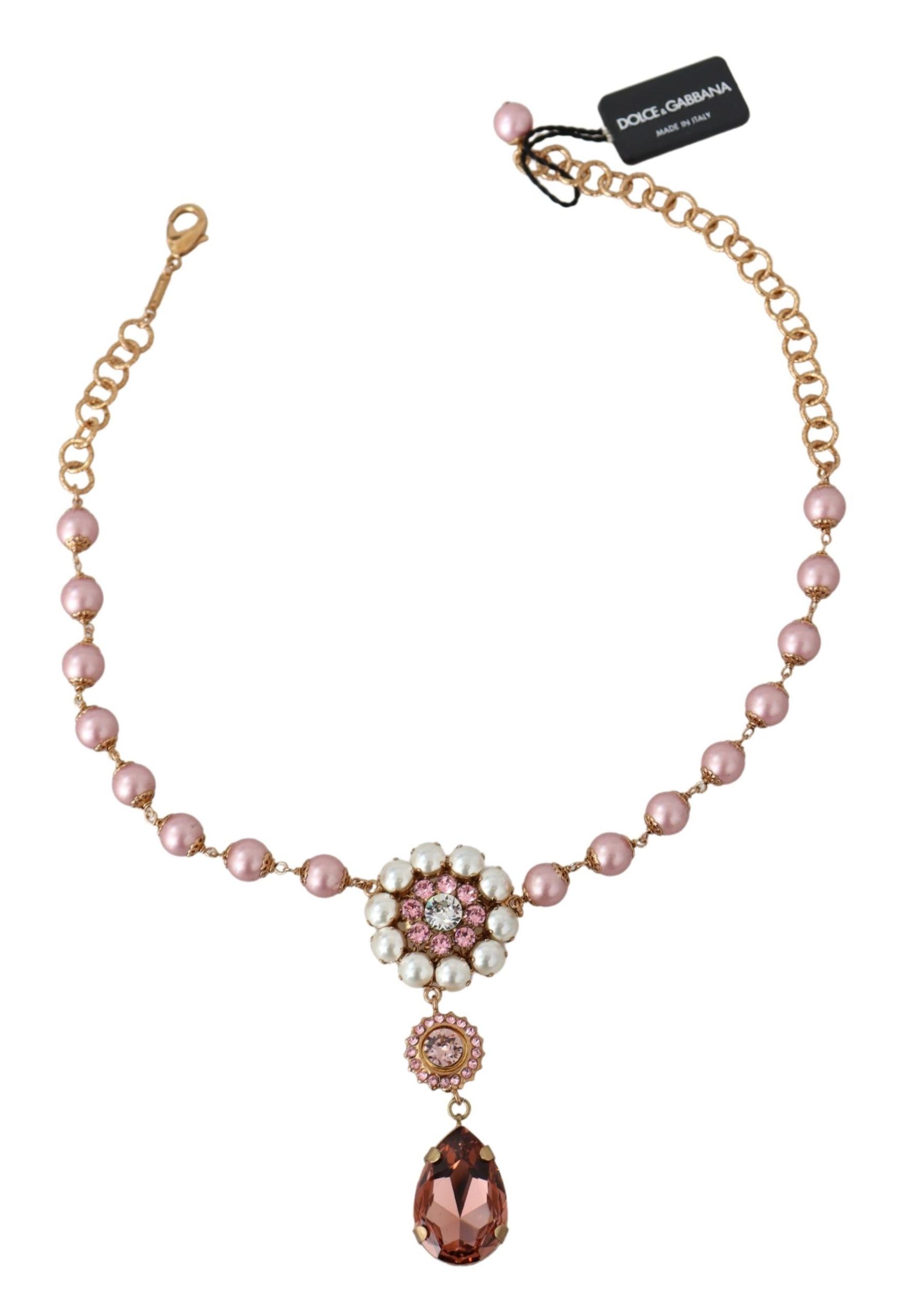 IMG_4531-scaled-22b51aee-be8.jpg Charming Pink Pearl Crystal Necklace - Image 4