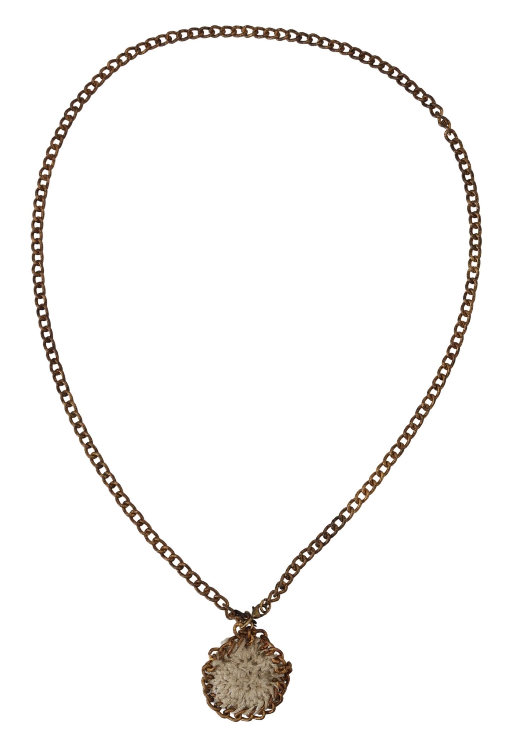 IMG_6890-scaled-26ceb3fb-4fd.jpg Ermanno Scervino Gold Tone Luxury Necklace - Image 3