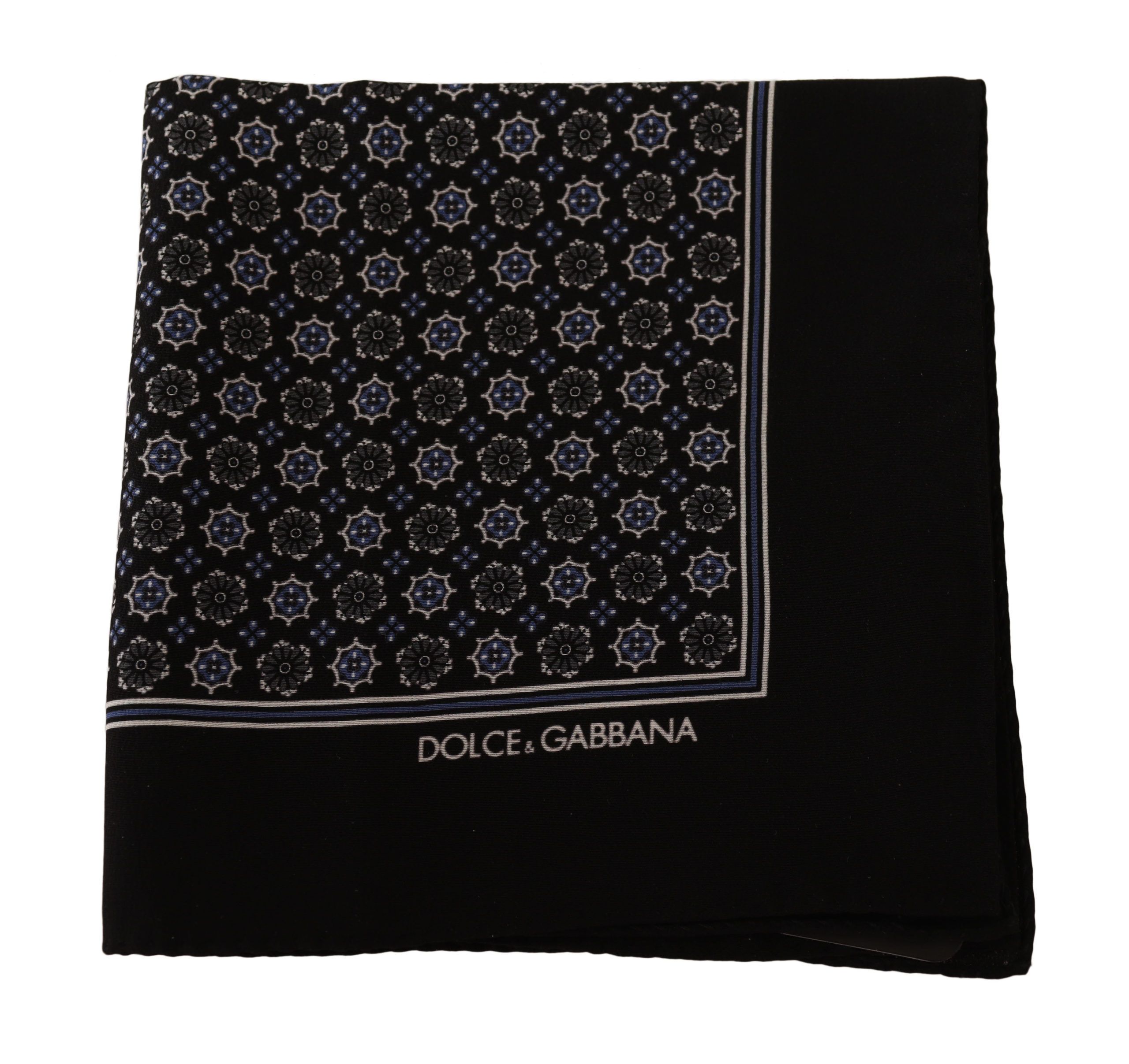 IMG_9577-scaled-fa2c5789-5bb.jpg Elegant Black Silk Pocket Square Scarf - Image 2