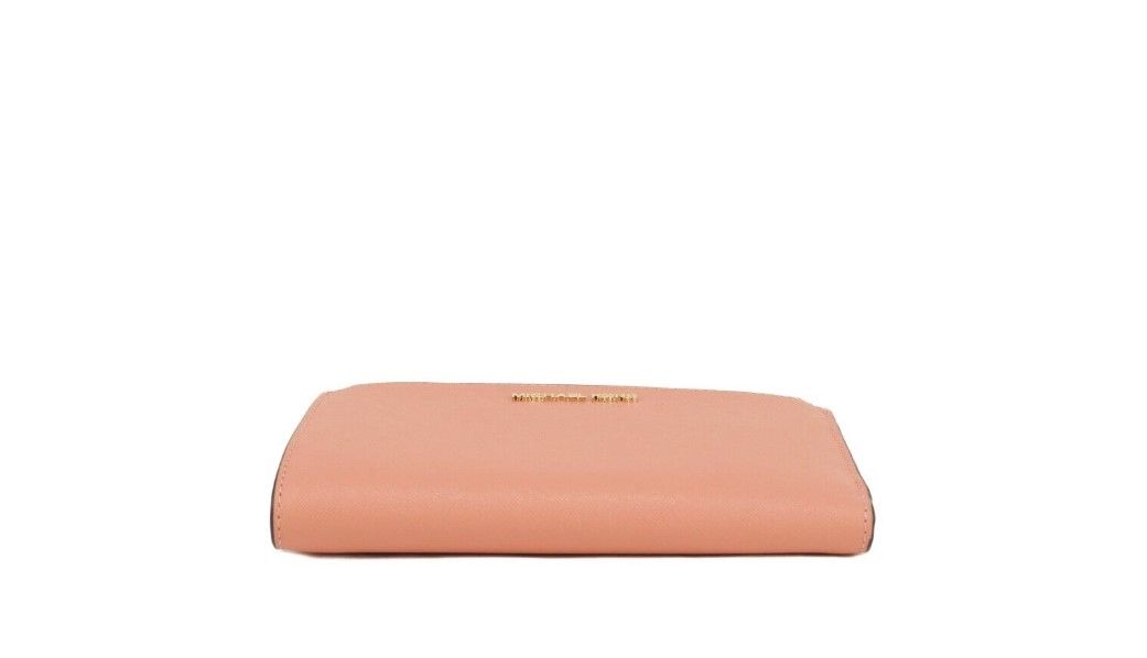 Screenshot_11-2-72427145-b4e.jpg Jet Set Travel Signature Leather Large Double Zip Wristlet Wallet Sherbert - Image 4