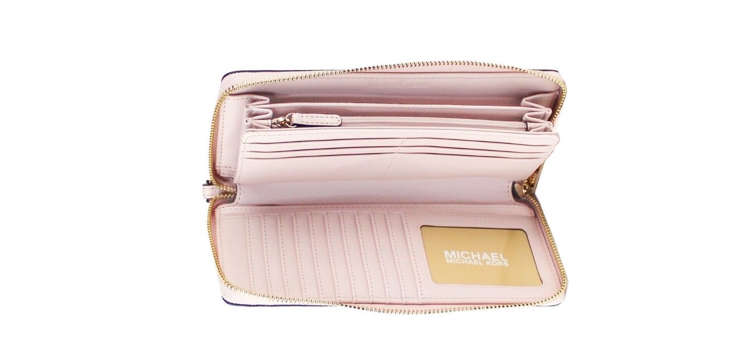 Screenshot_11-6-c445d379-288.jpg Jet Set Travel Large Brown Signature Pink Continental Wrist Wallet - Image 3