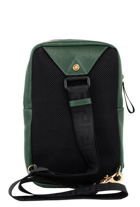 Screenshot_31-1-3a667094-428.jpg Medusa Small Dark Green Calf Leather Sling Pack Backpack Bookbag Bag - Image 5