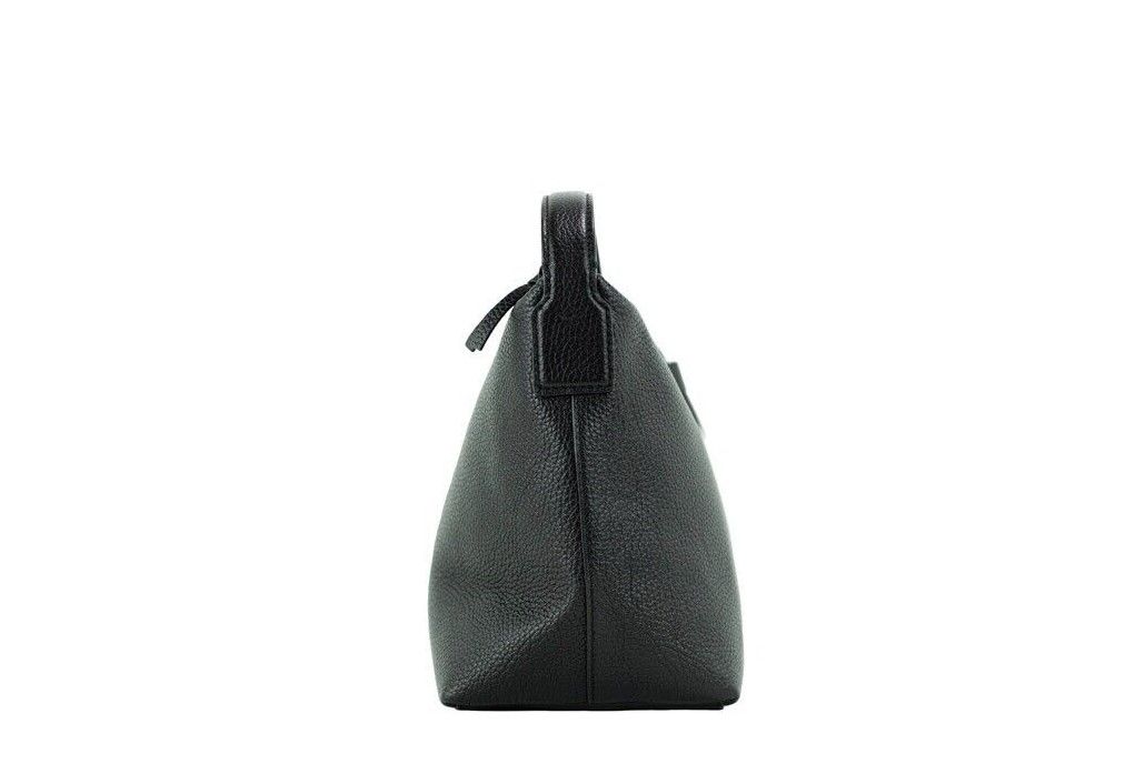 Screenshot_36-1-448e1af6-bcd.jpg Thea Small Black Pebbled Leather Slouchy Shoulder Handbag - Image 3