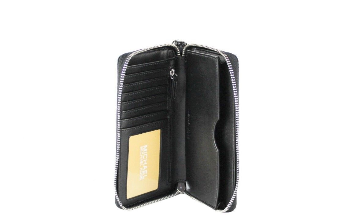 Screenshot_39-2-fce40a10-dd3.jpg Jet Set Large Black Signature PVC Flat Multifunction Wrist Wallet - Image 3