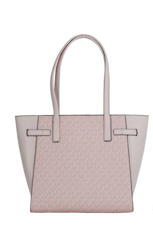 Screenshot_42-f989d193-819.jpg Carmen Large Powder Blush Leather North South Tote Handbag Purse - Image 2