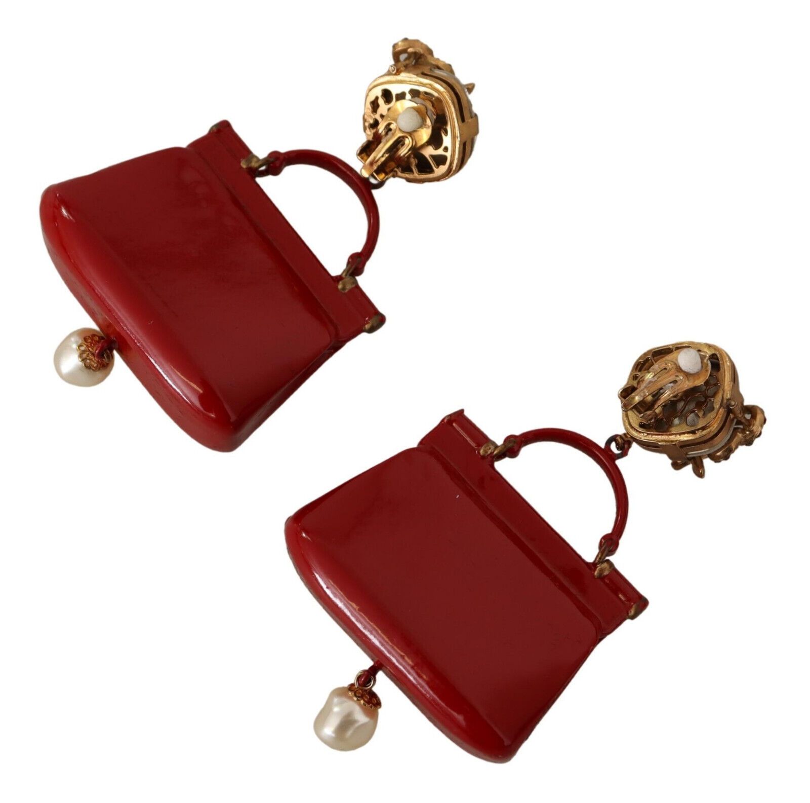 s-l1600-10-435469ff-aa5.jpg Enchanting Gold & Red Sicily Bag Earrings - Image 5