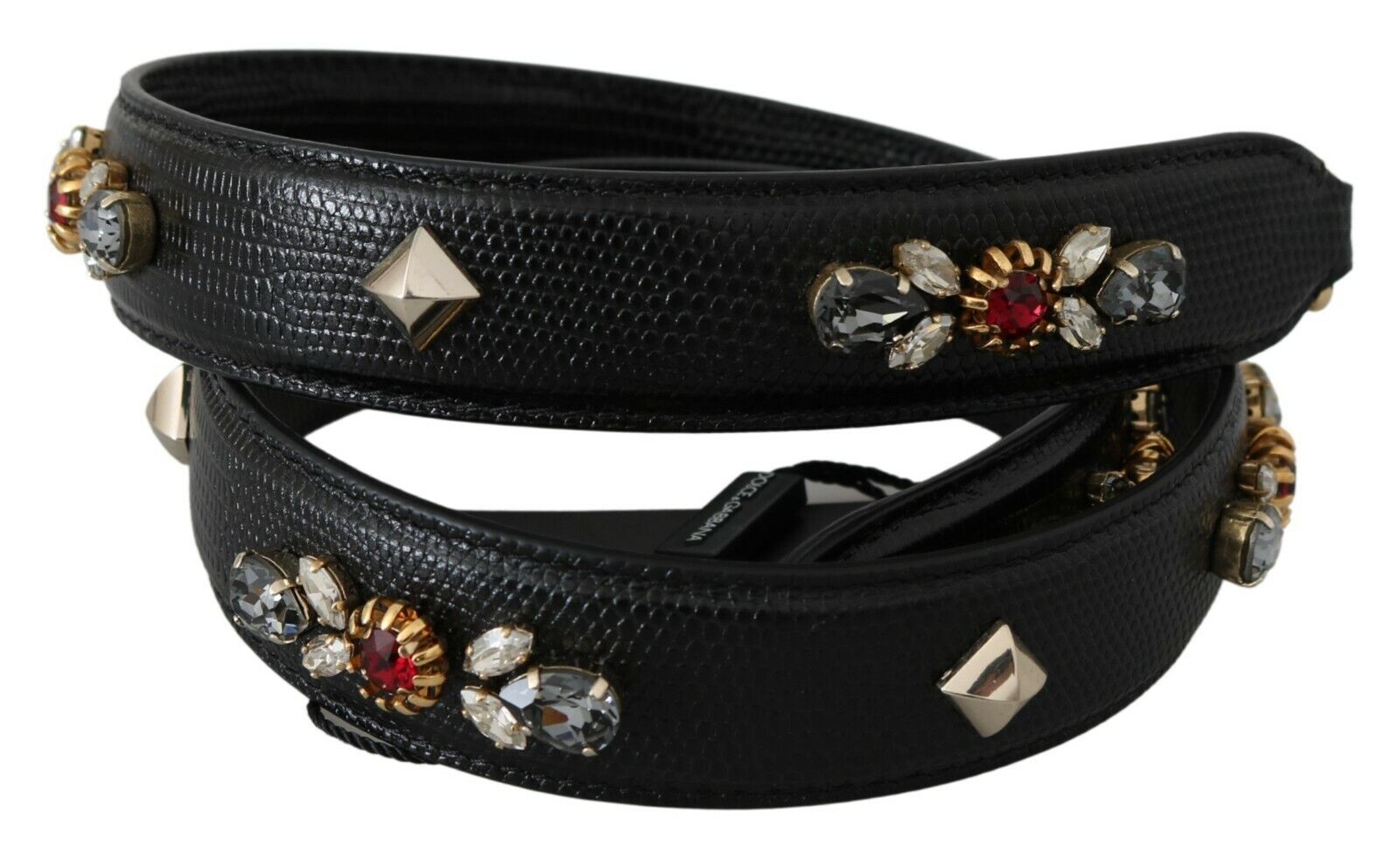 s-l1600-2022-12-14T150028.602-9f378c74-60d.jpg Black Leather Crystal Accessory Shoulder Strap - Image 2